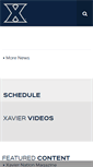 Mobile Screenshot of goxavier.com